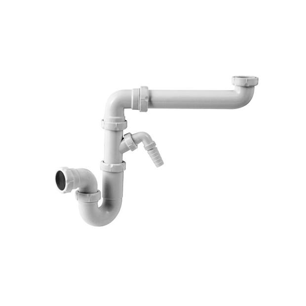 P-sifon ruimtebesparend, type S-304