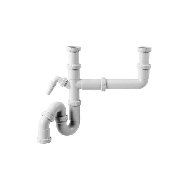 Dubbele aansluitcombinatie excentrisch, type S-201