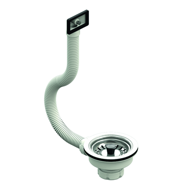 Spoeltafelplug met inox plug en groentekorf, type S-237